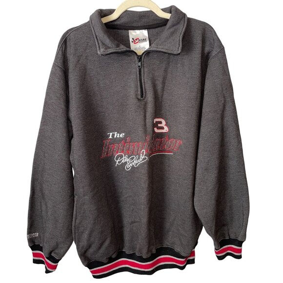 Vintage Chase Authentics Dale Earnhardt The Intimidator 3 Pullover Sweatshirt M - Picture 1 of 7